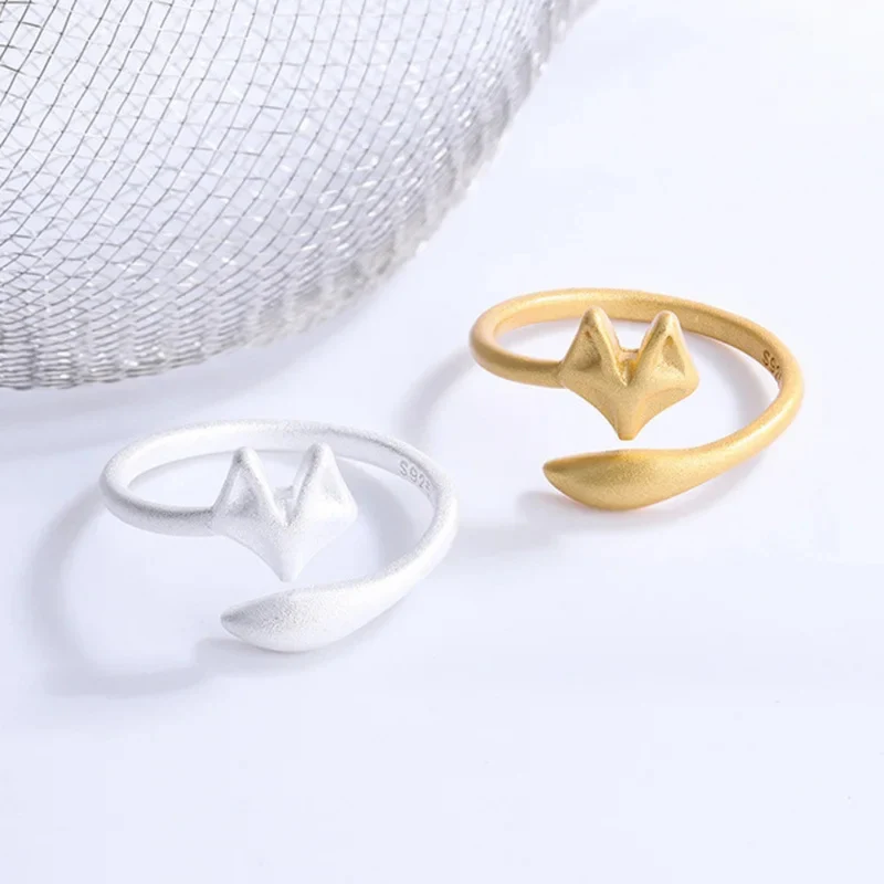 Bague Renard Brossée