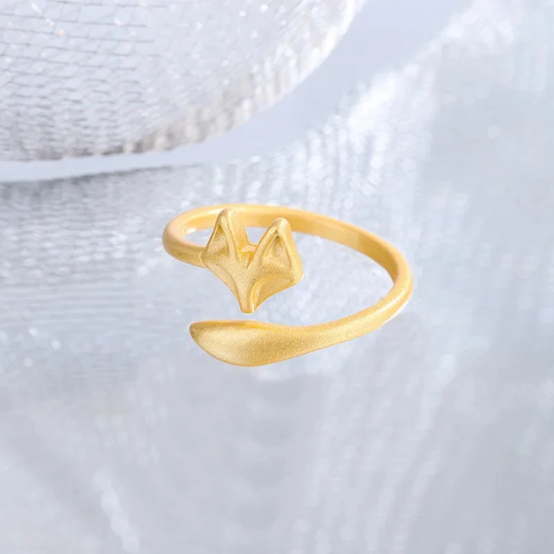 Bague Renard Brossée