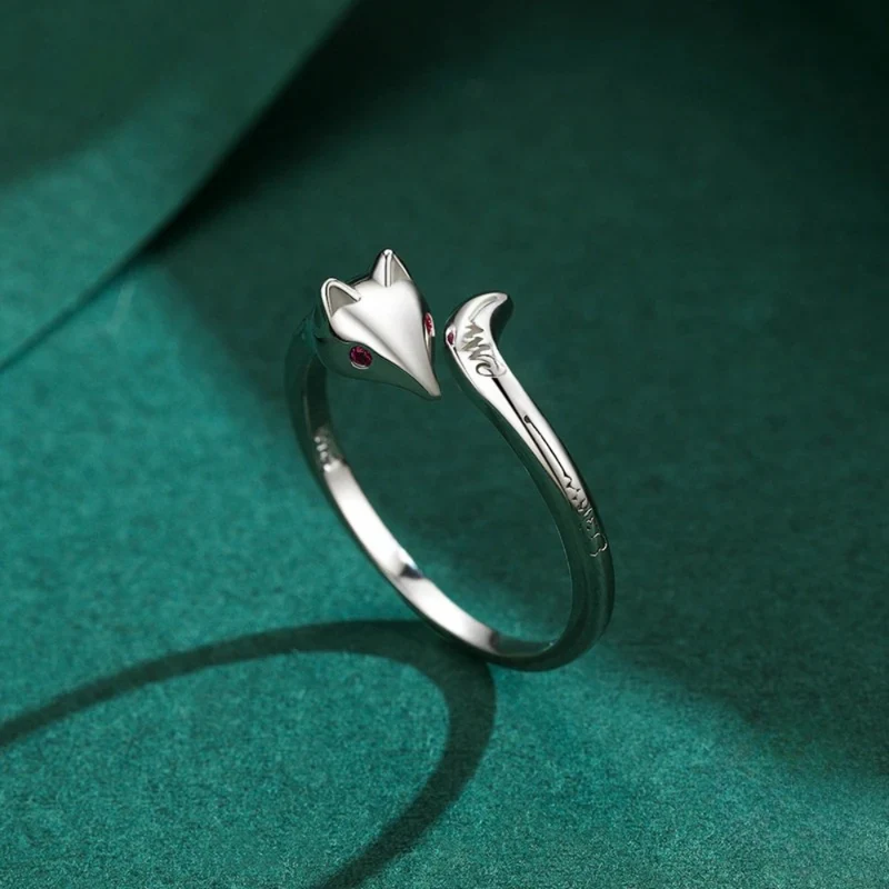 Bague Renard Argent