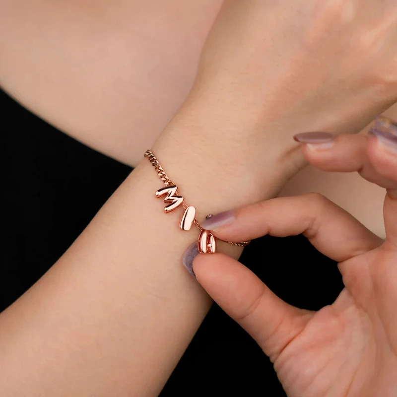 Bracelet Prénom Bubble