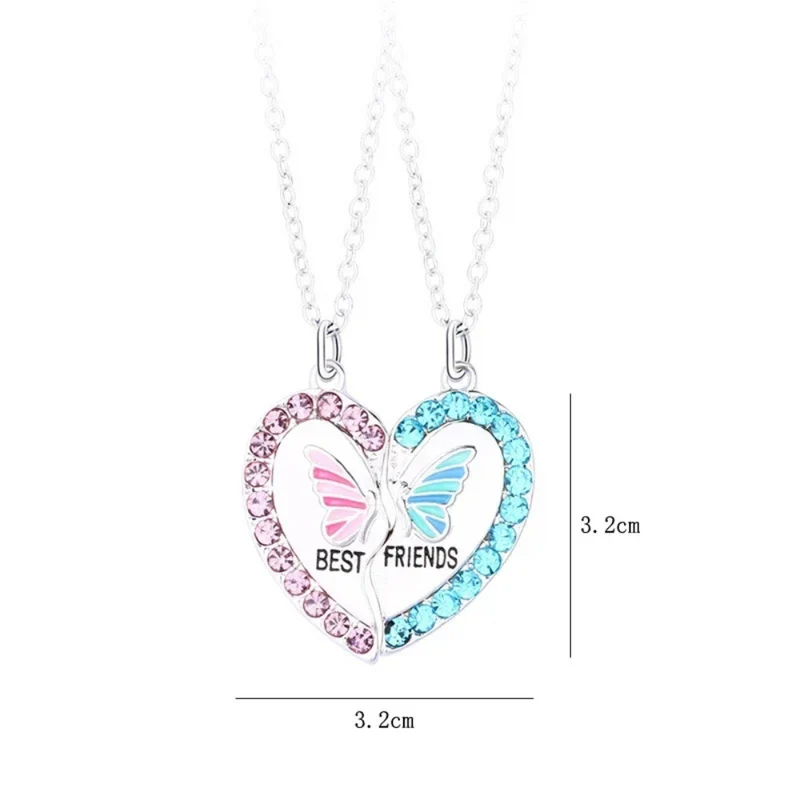 Collier Papillon Best Friends