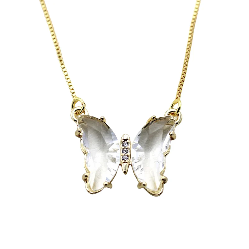 Collier Papillon Femme