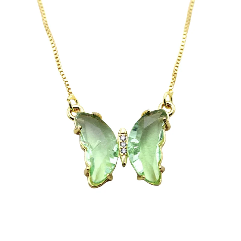 Collier Papillon Femme