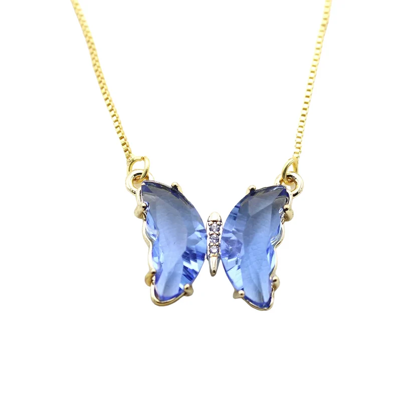 Collier Papillon Femme