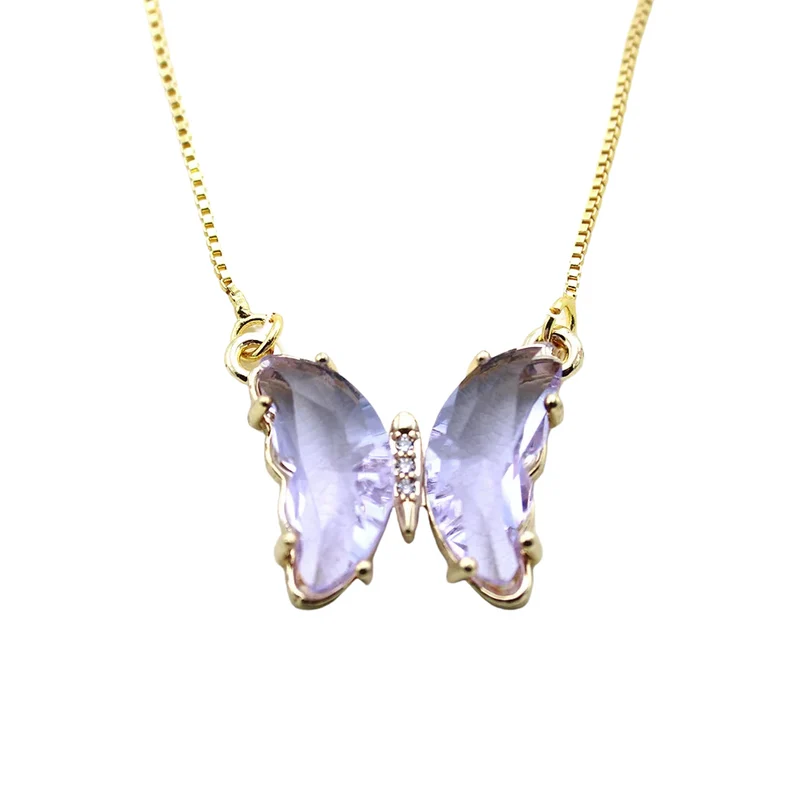 Collier Papillon Femme