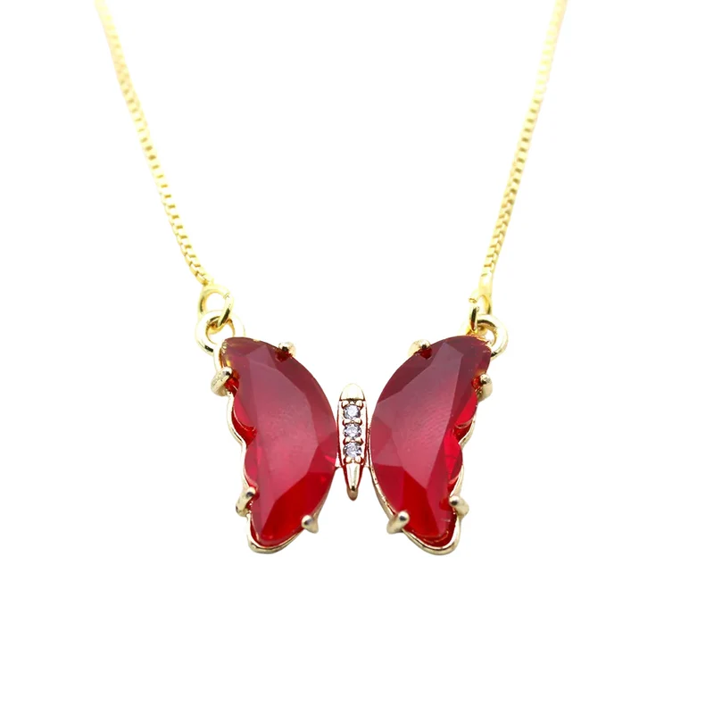 Collier Papillon Femme