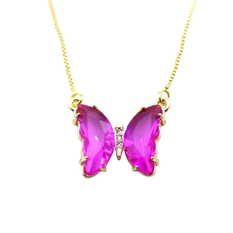 Collier Papillon Femme