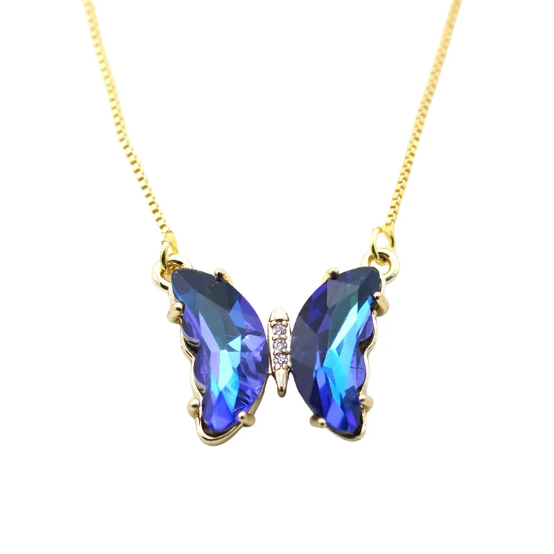 Collier Papillon Femme