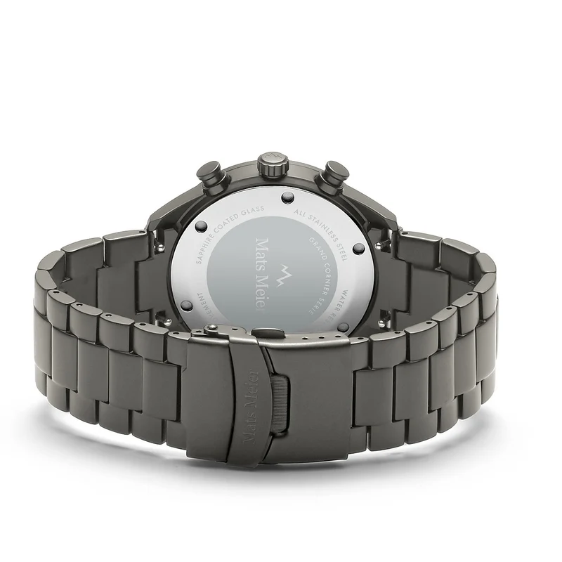 Mats Meier Grand Cornier Hommes Montre Gris MM00127
