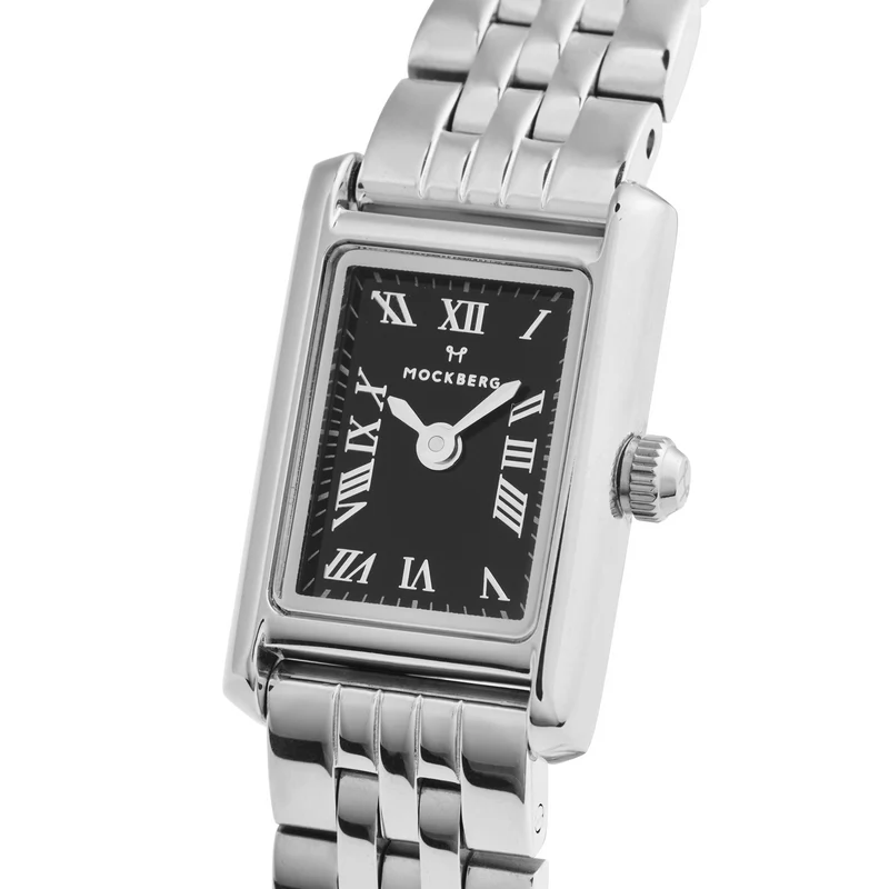 Mockberg Timeless Petite Steel Noir Women's Watch MB1774