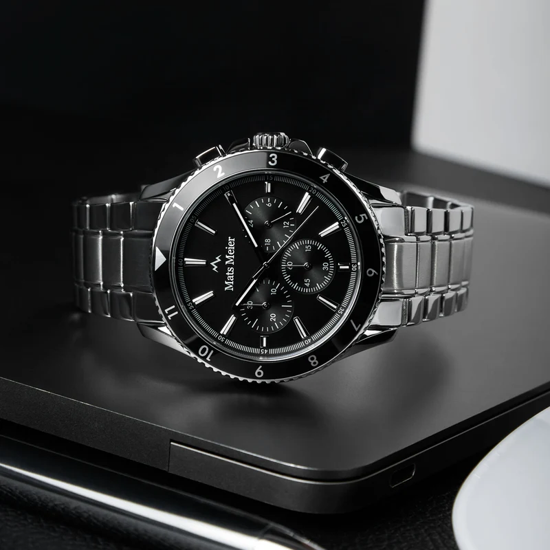 Mats Meier Ponte Dei Salti Hommes Montre Argent MM00501