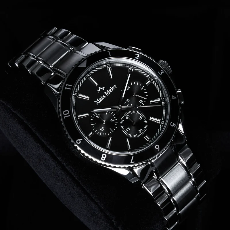 Mats Meier Ponte Dei Salti Hommes Montre Argent MM00501