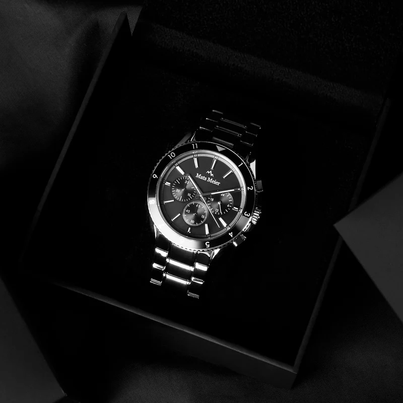 Mats Meier Ponte Dei Salti Hommes Montre Argent MM00501