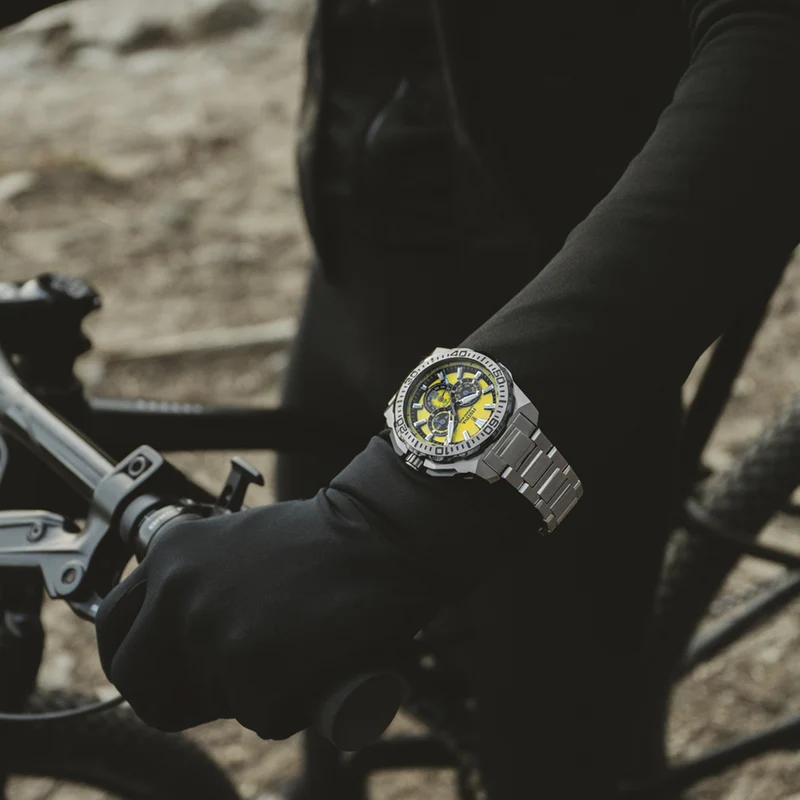 Festina Chrono Bike Montre Pour Homme Jaune F20724/4
