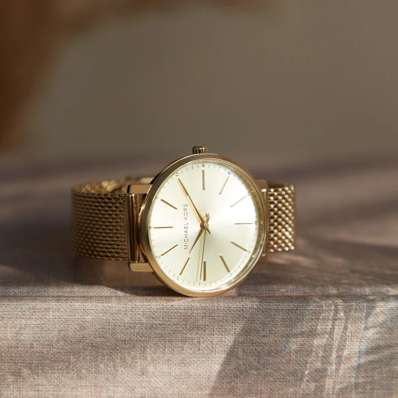 Michael Kors Pyper Femmes Montre Or MK4339