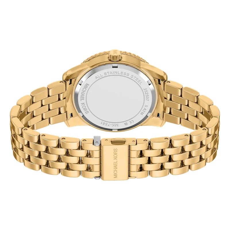 Michael Kors Bryant Round Brown Dial Watch MK7581
