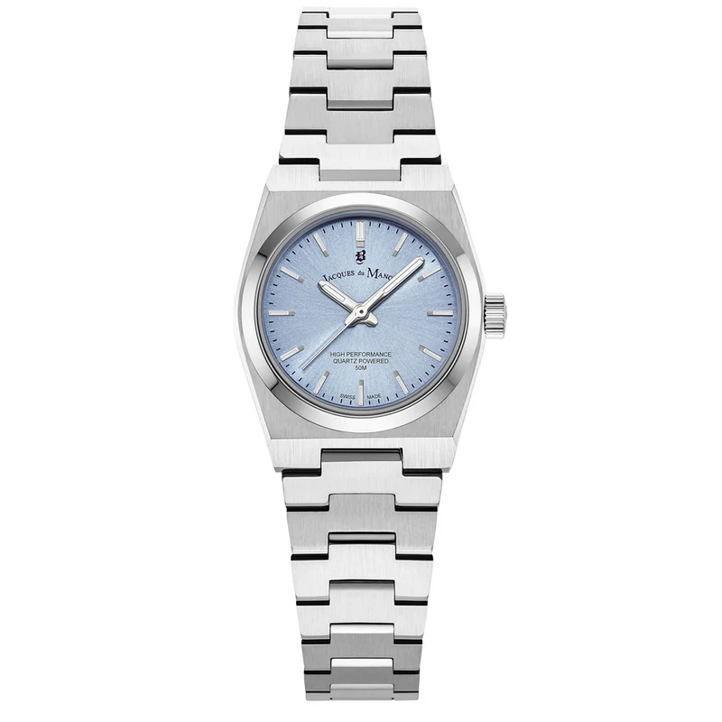 Jacques Du Manoir Horizon Ladies 25mm Light Blue Women's Watch JWL05602