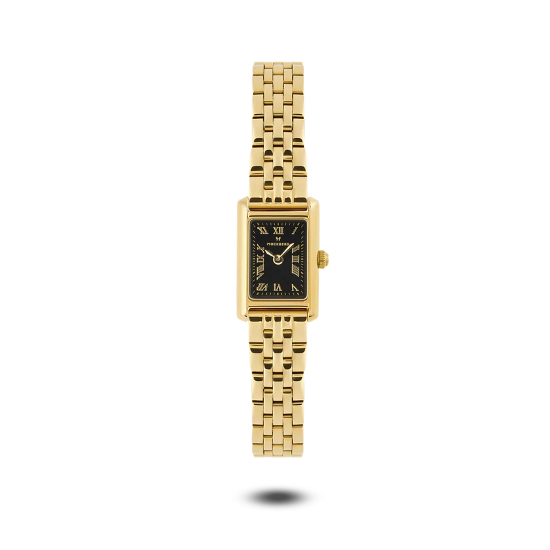 Mockberg Timeless Petite Gold Noir Women's Watch MB1775
