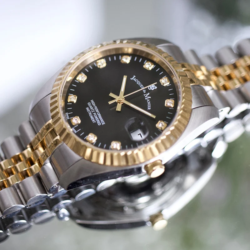 Jacques du Manoir Inspiration Femmes Montre Or NRO.19