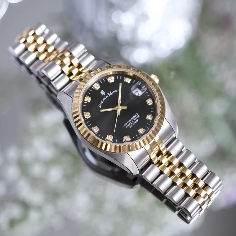 Jacques du Manoir Inspiration Femmes Montre Or NRO.19