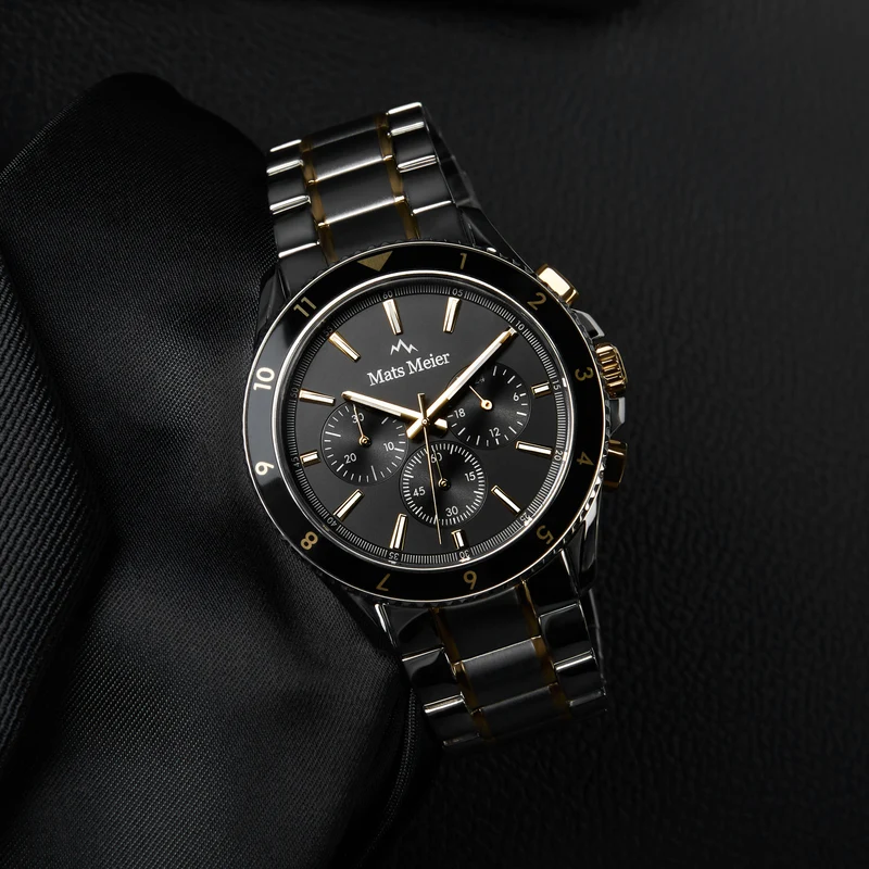 Mats Meier Ponte Dei Salti Hommes Montre Argent MM00502