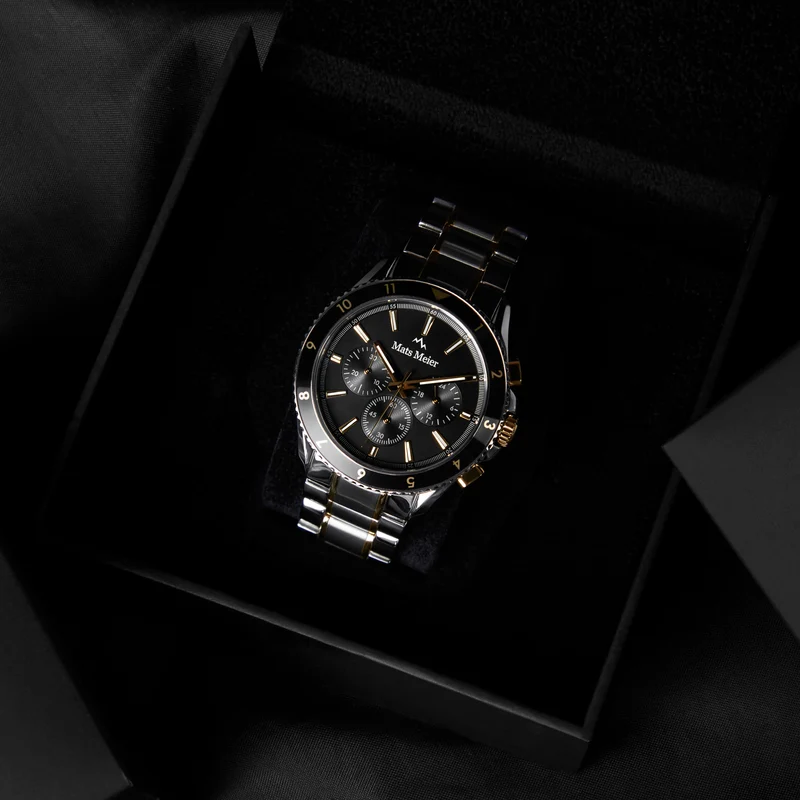 Mats Meier Ponte Dei Salti Hommes Montre Argent MM00502