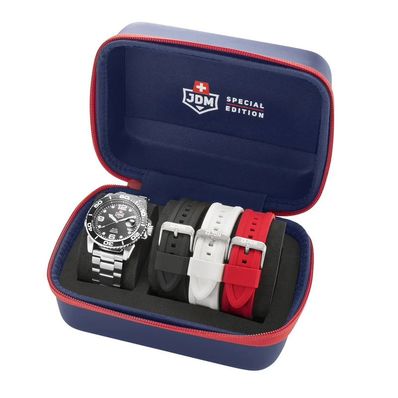 JDM Military Mike Plus Black Sunray Men's Watch JDM-WG029-03