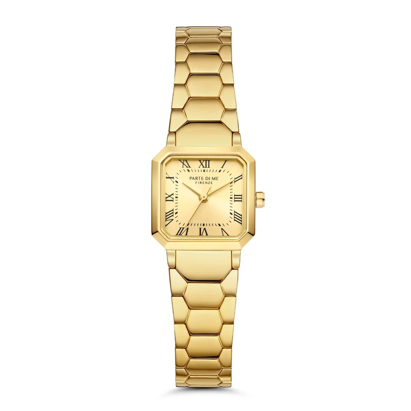 Parte di Me Orologio Square ladies watch gold coloured PDM09030