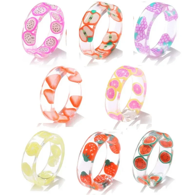 Bague Fruit du Dragon Transparente