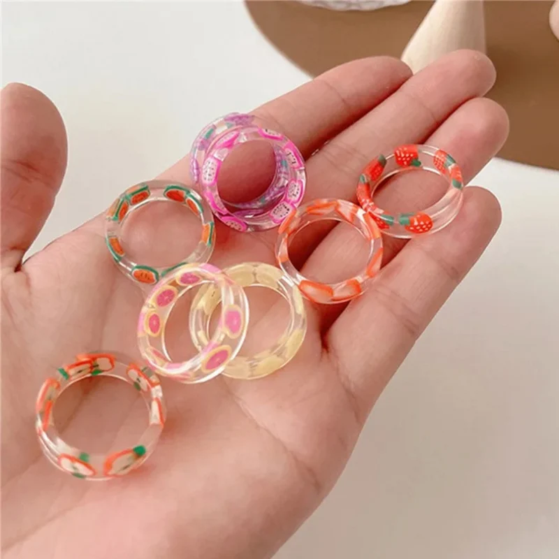 Bague Fruit du Dragon Transparente