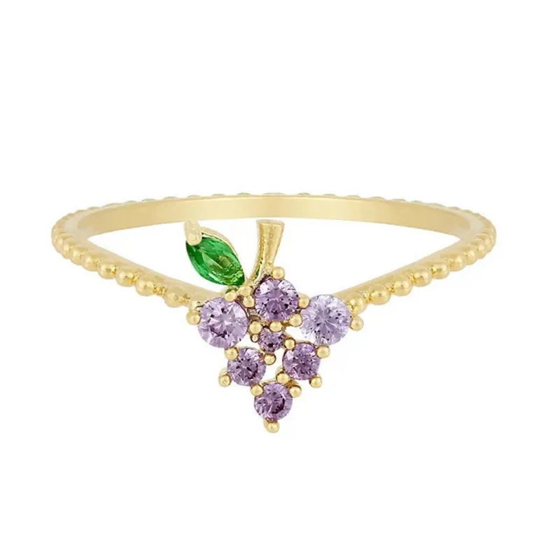 Bague Raisin Femme