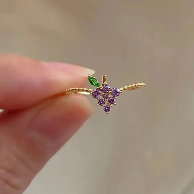 Bague Raisin Femme