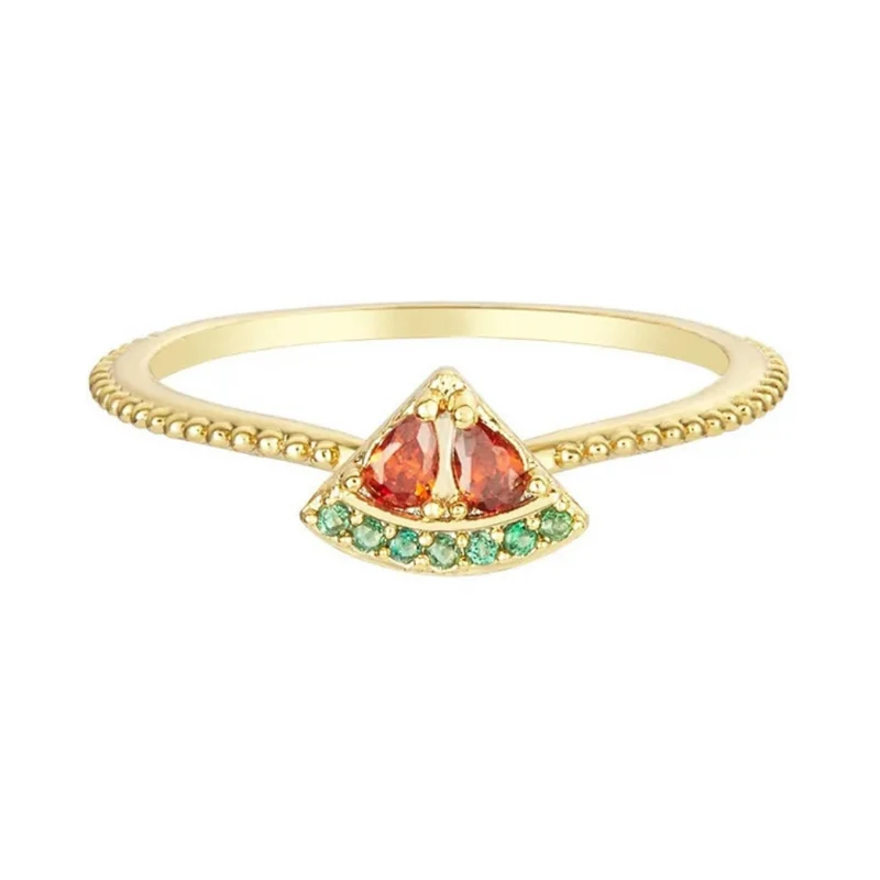 Bague Pastèque Femme