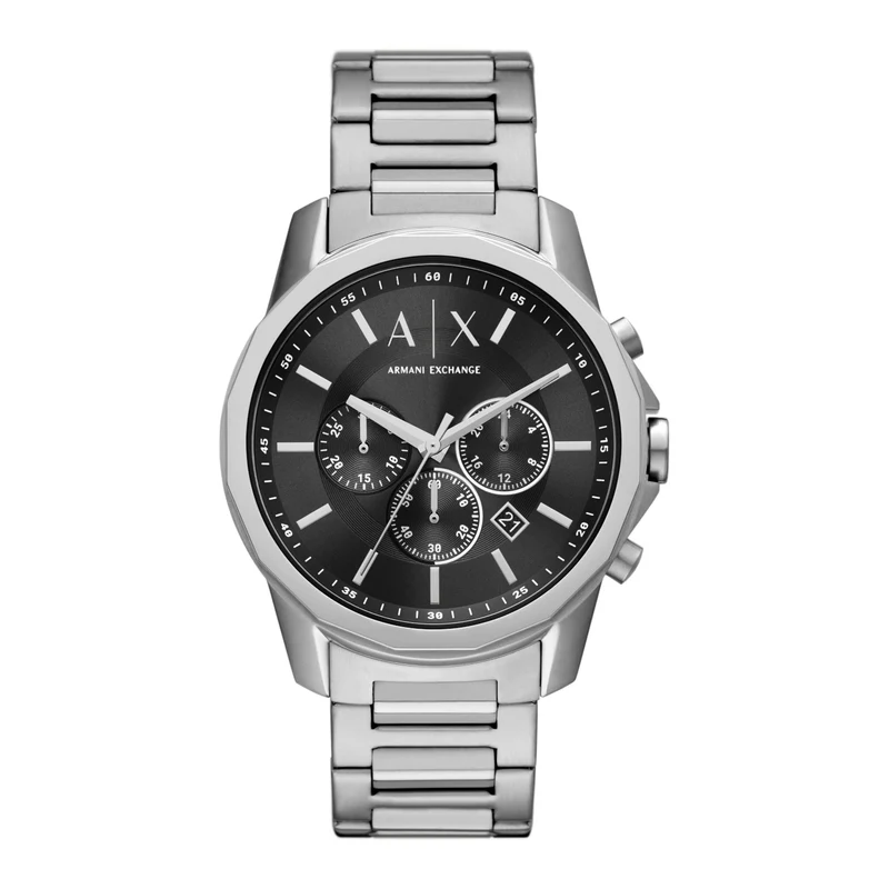 Armani Exchange Hommes Montre Argent AX1720