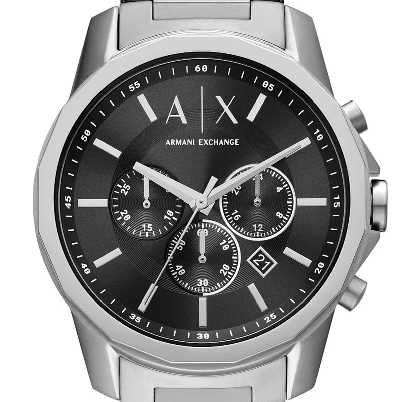 Armani Exchange Hommes Montre Argent AX1720