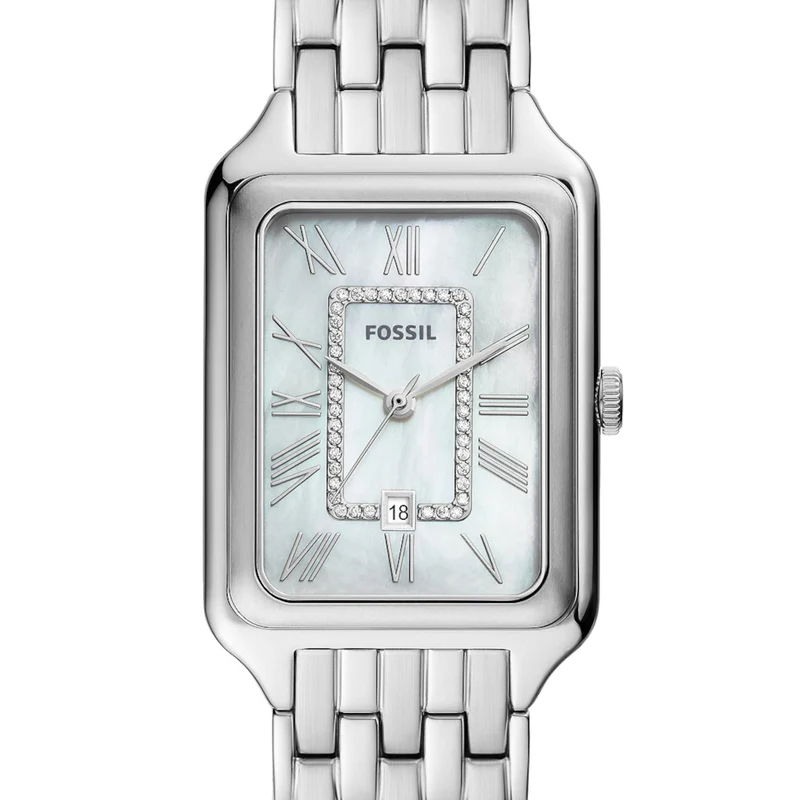 Fossil Raquel Femmes Montre Argent ES5306