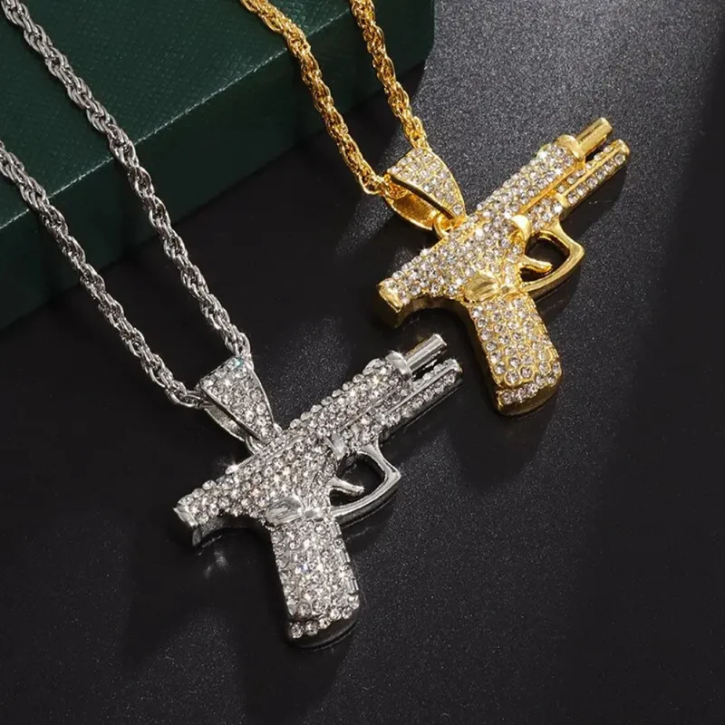 Collier Gun Diamants