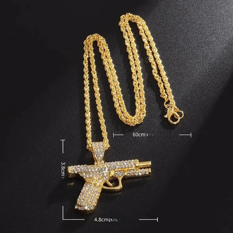 Collier Gun Diamants