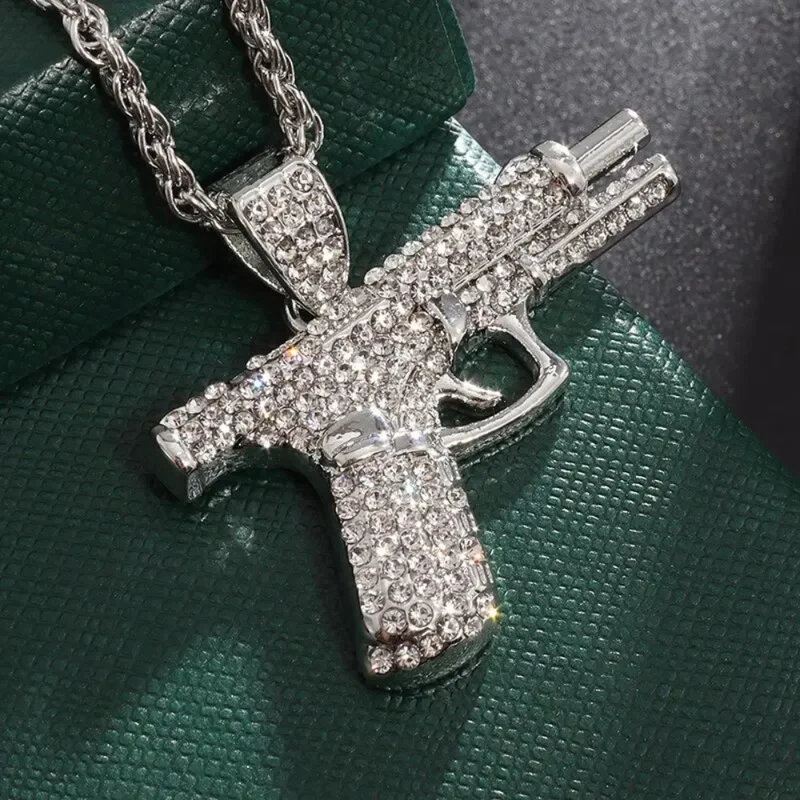 Collier Gun Diamants