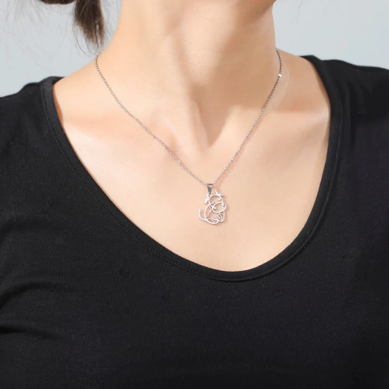 Collier Vache Femme