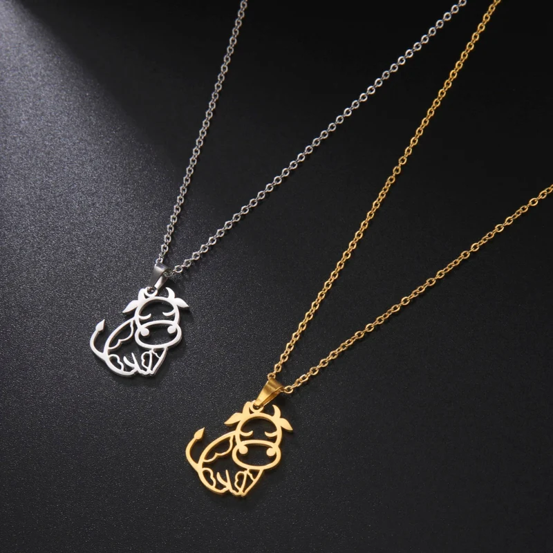 Collier Vache Femme