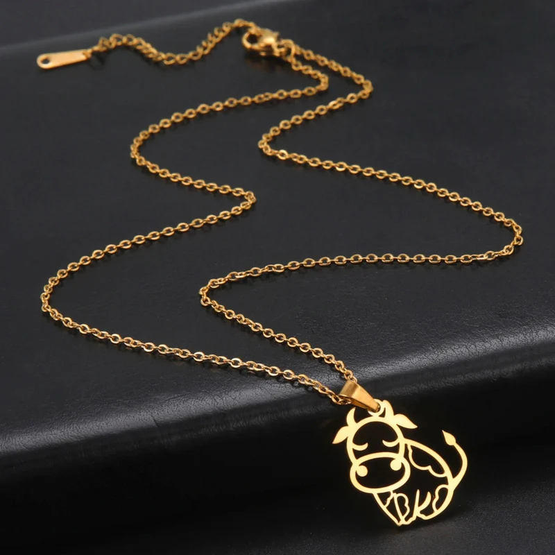 Collier Vache Femme