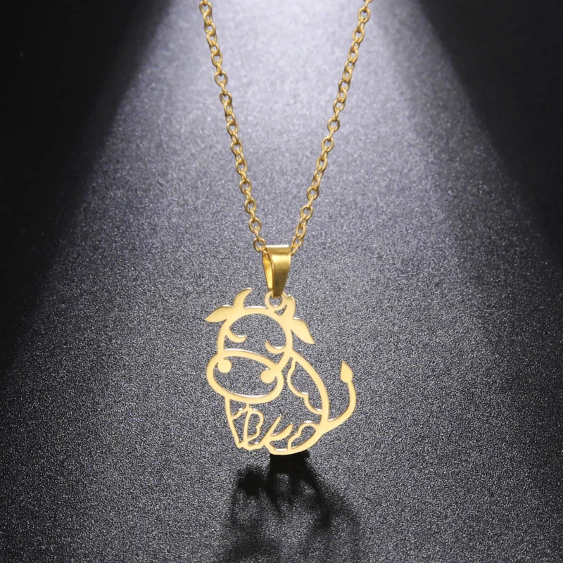 Collier Vache Femme