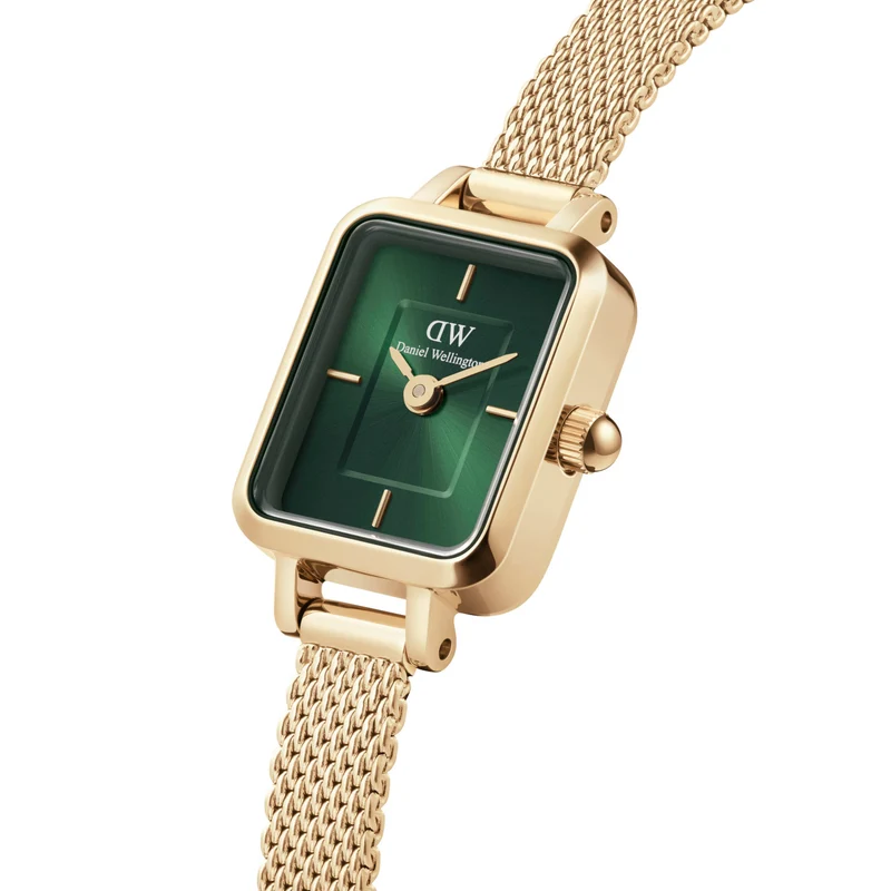 Daniel Wellington Quadro Femmes Montre Or DW00100653