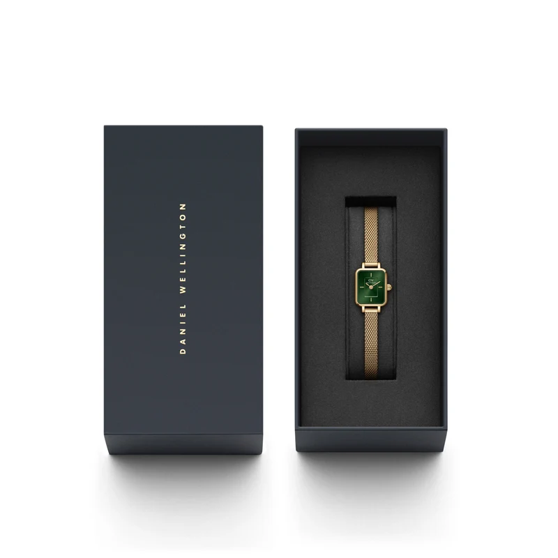 Daniel Wellington Quadro Femmes Montre Or DW00100653