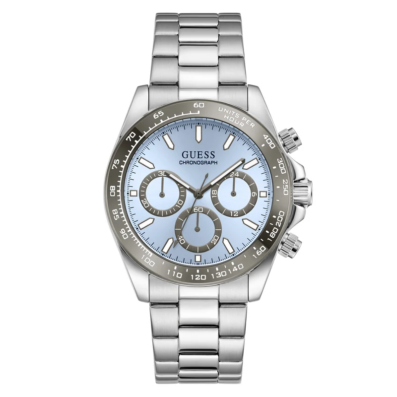 Guess Arthur Light Blue Chronograph Men's Watch GW1058G1
