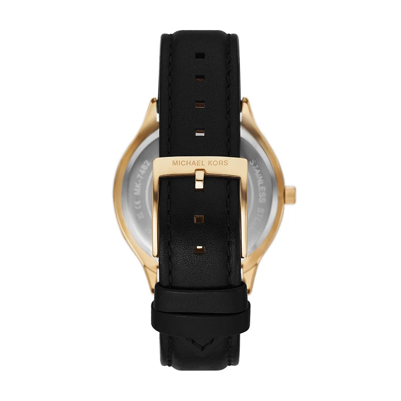 Michael Kors Slim Runway Femmes Montre Noir MK7553