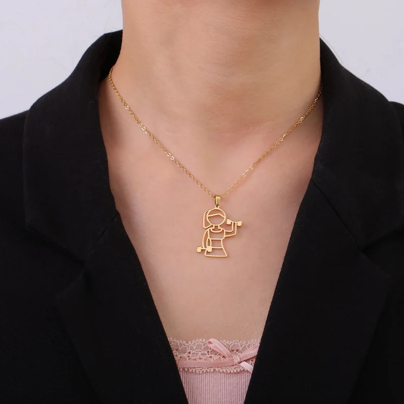 Collier Fille Muscu