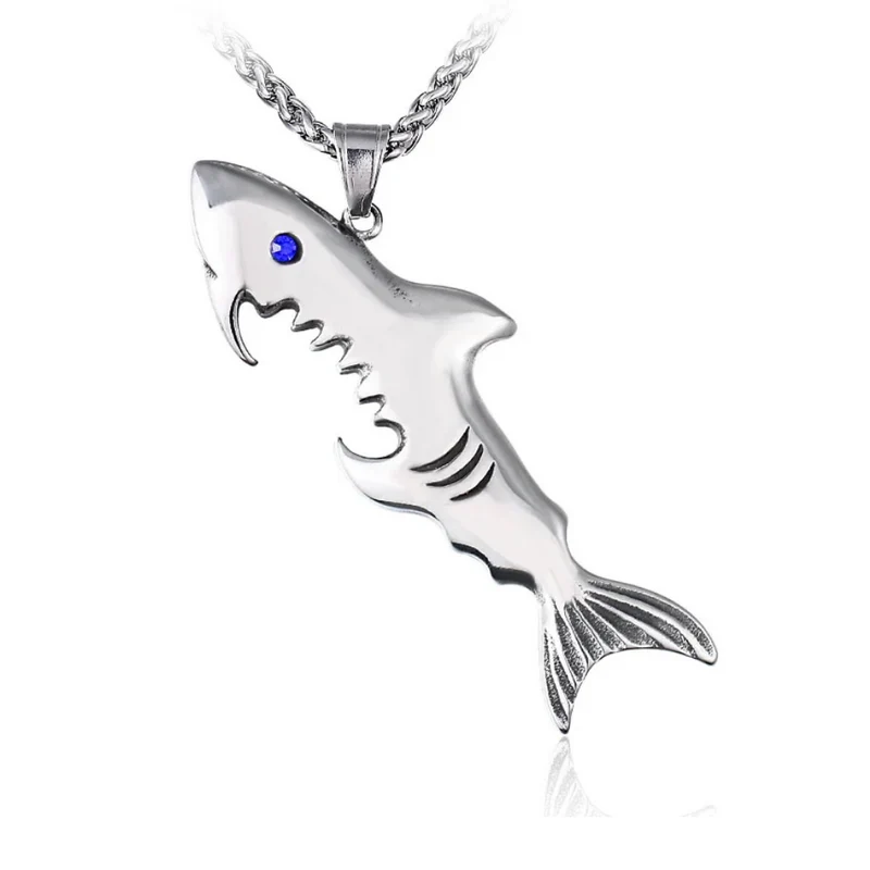 Collier Requin Croqué