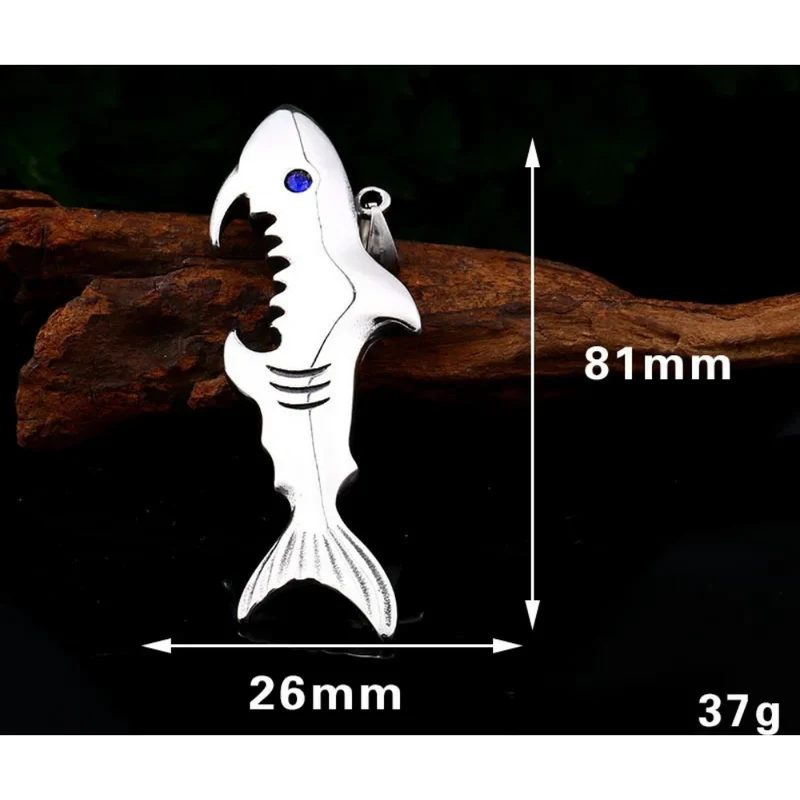 Collier Requin Croqué